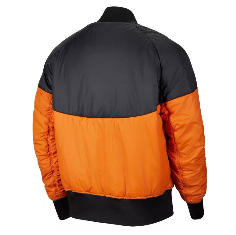 nike耐克冬季飞行员夹克双面棉服外套ar2184-012运动棉衣