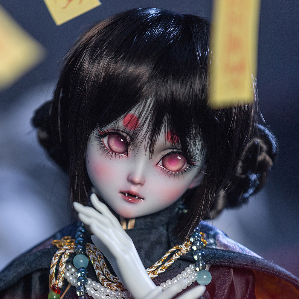 ringdoll闭仓小玉僵尸灰肌sd4戒之女娃4bjd定版bjd娃娃