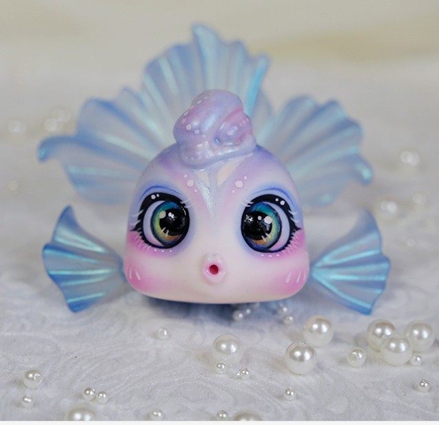 dfa动物小金鱼啵啵bjd娃娃