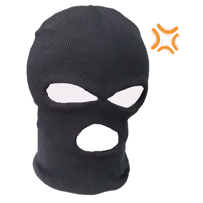 搞怪搞笑帽子保暖头套沙雕冬季电动车防风毛线防风