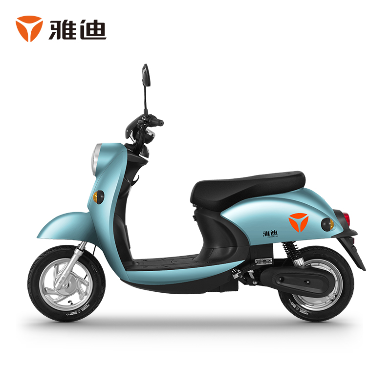 雅迪电动车米彩2021新款60v石墨烯新国标电动电动摩托车