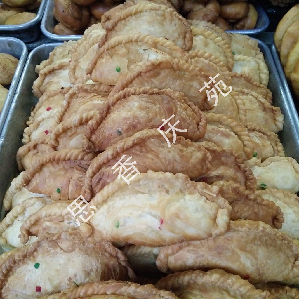 西北甘肃土特产庆阳酵面角角油炸糕点点心煎饼其它