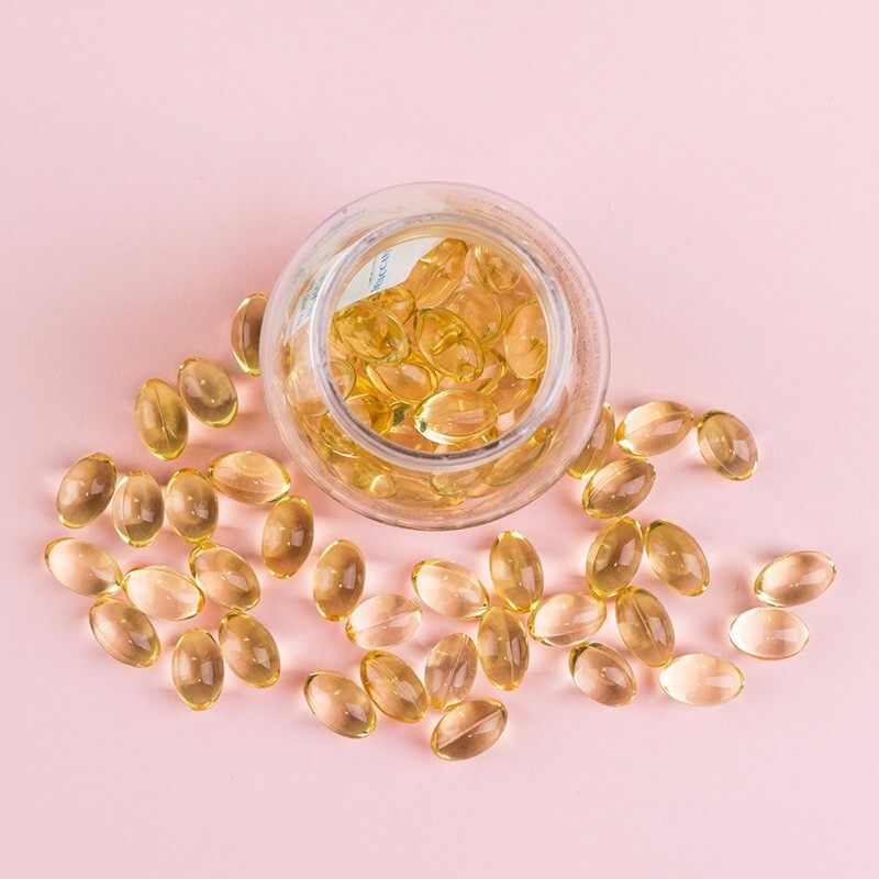 脸部外涂粒维软胶囊500mg维生素修正ve维生素