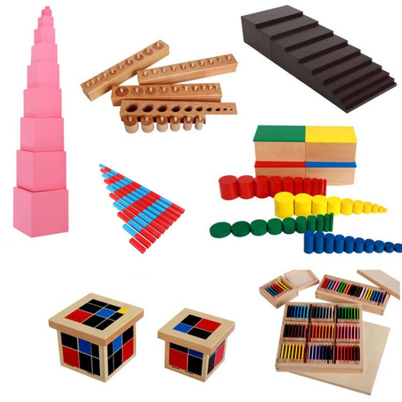 蒙氏教具88件蒙台梭利幼儿园早教中心益智玩具蒙特梭利早教教具