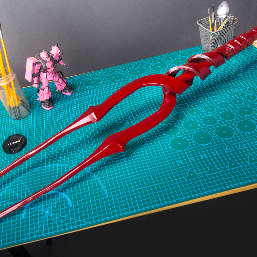 定制隔壁家eva明日凌波丽cos道具朗基努斯之枪cosplay配件