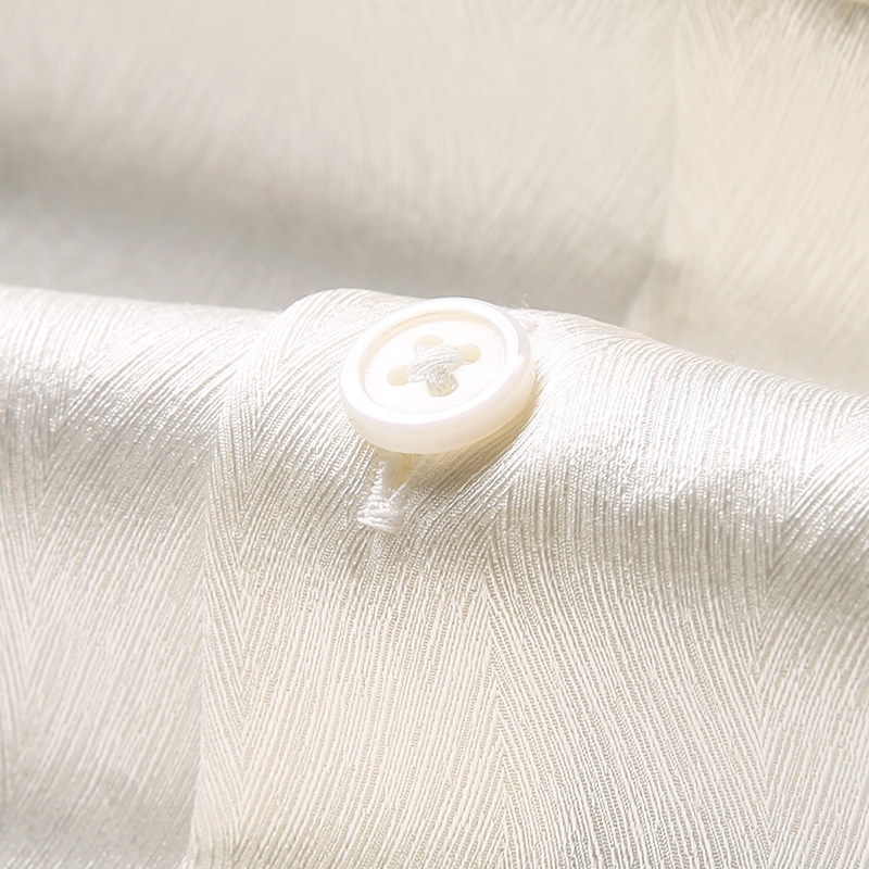 21轻奢首作~jin口纯真丝桑蚕丝 3d提花肌理高端四季长袖衬衫衣男