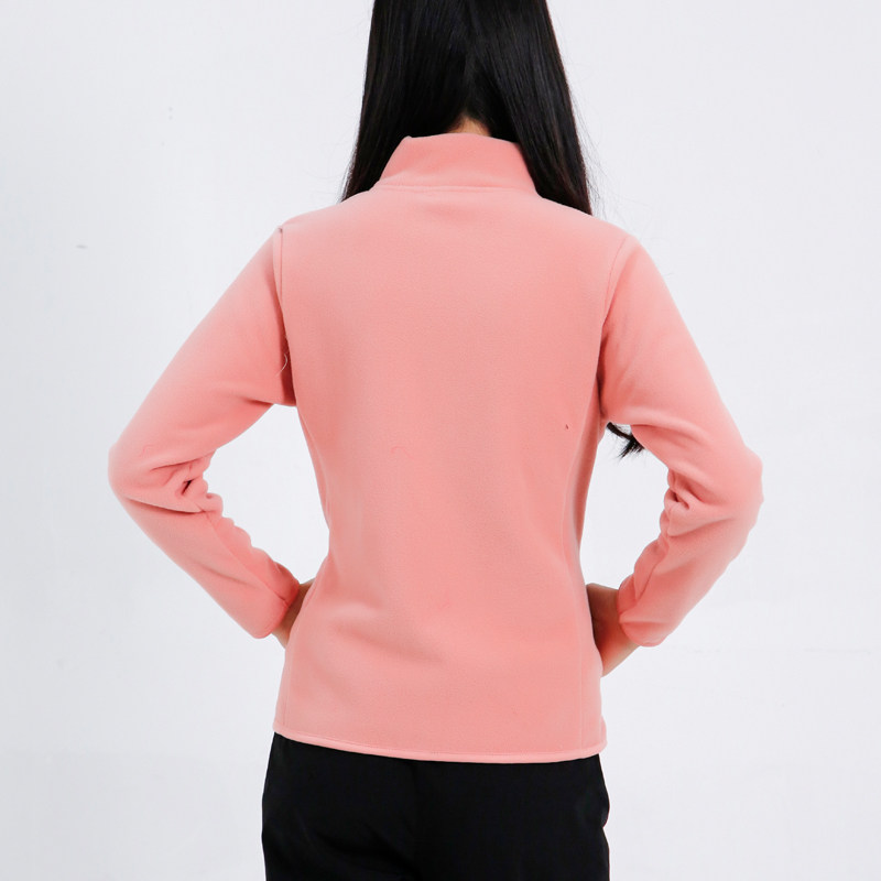 户外抓绒衣女摇粒绒外套冲锋内胆春季新款上衣保暖防风开衫