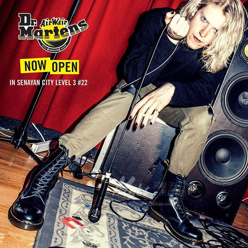 drmartens马丁靴男马丁大夫英伦经典1490高帮10孔时装靴
