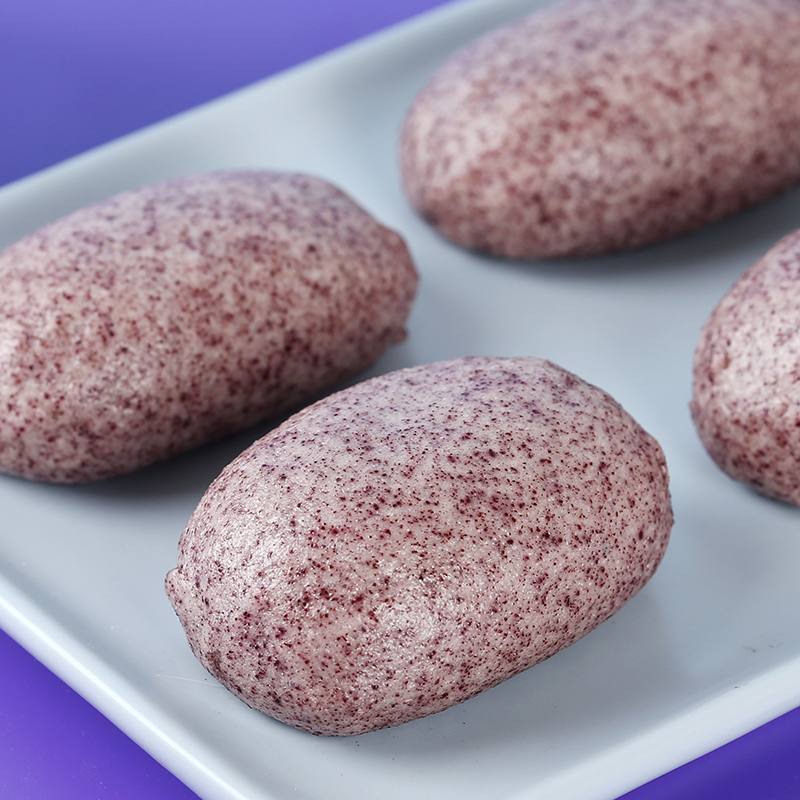 舒汇紫米紫薯包营养粗粮紫薯包子夹心速冻即食包点