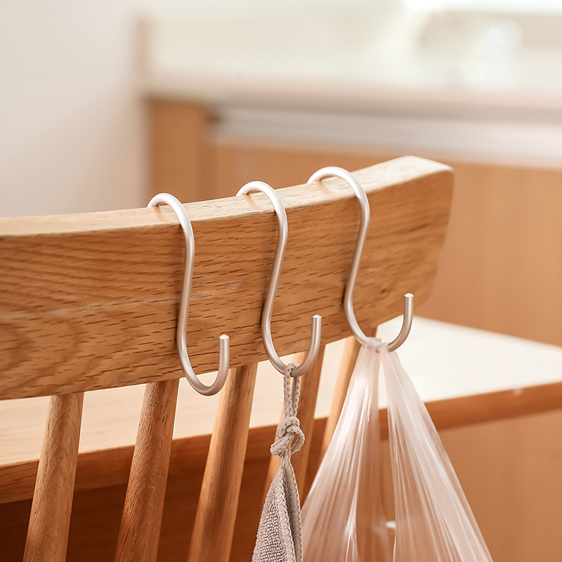 挂钩铝合金大号钩子厨房多用旋转形勾金属腊肉挂钩