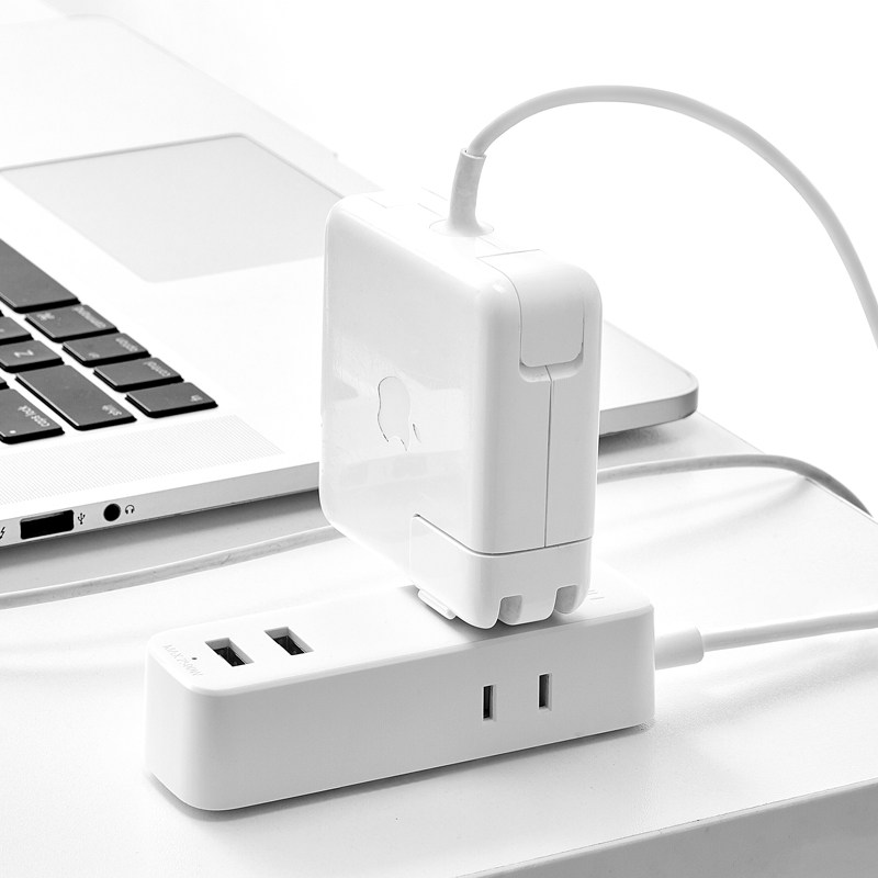 公牛插排usb两脚插座双孔接口插头插板微型接线板