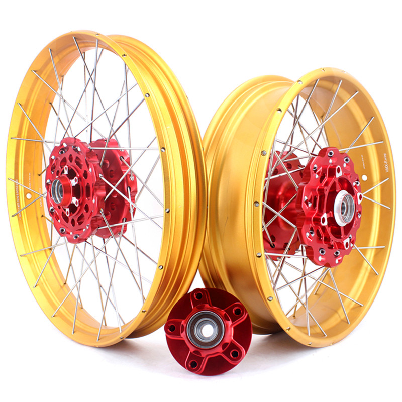 vmx-racing辐条轮组内胎适配本田轮毂crf1000lafricatwin非双摩托车