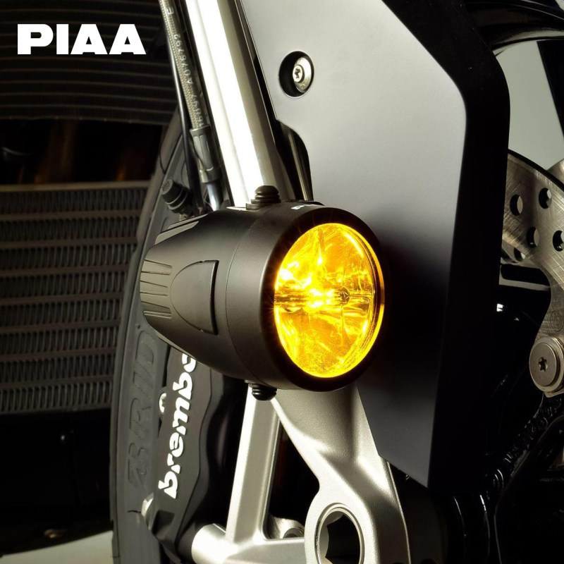 日本piaalp530射灯摩托车led改装超亮大灯防水摩托车车灯
