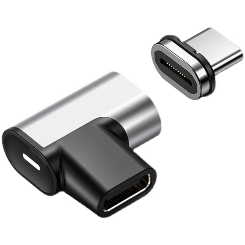 typec磁吸转接头10gbps转换器5a快充4k视频传输数据线