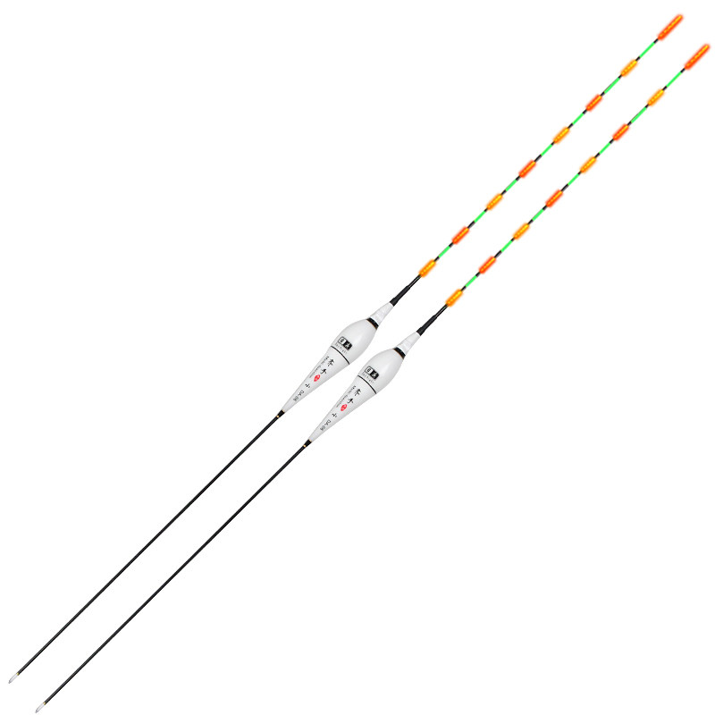 高灵敏鱼漂醒目加粗电子两用日夜圆尾鲫鱼超亮浮漂