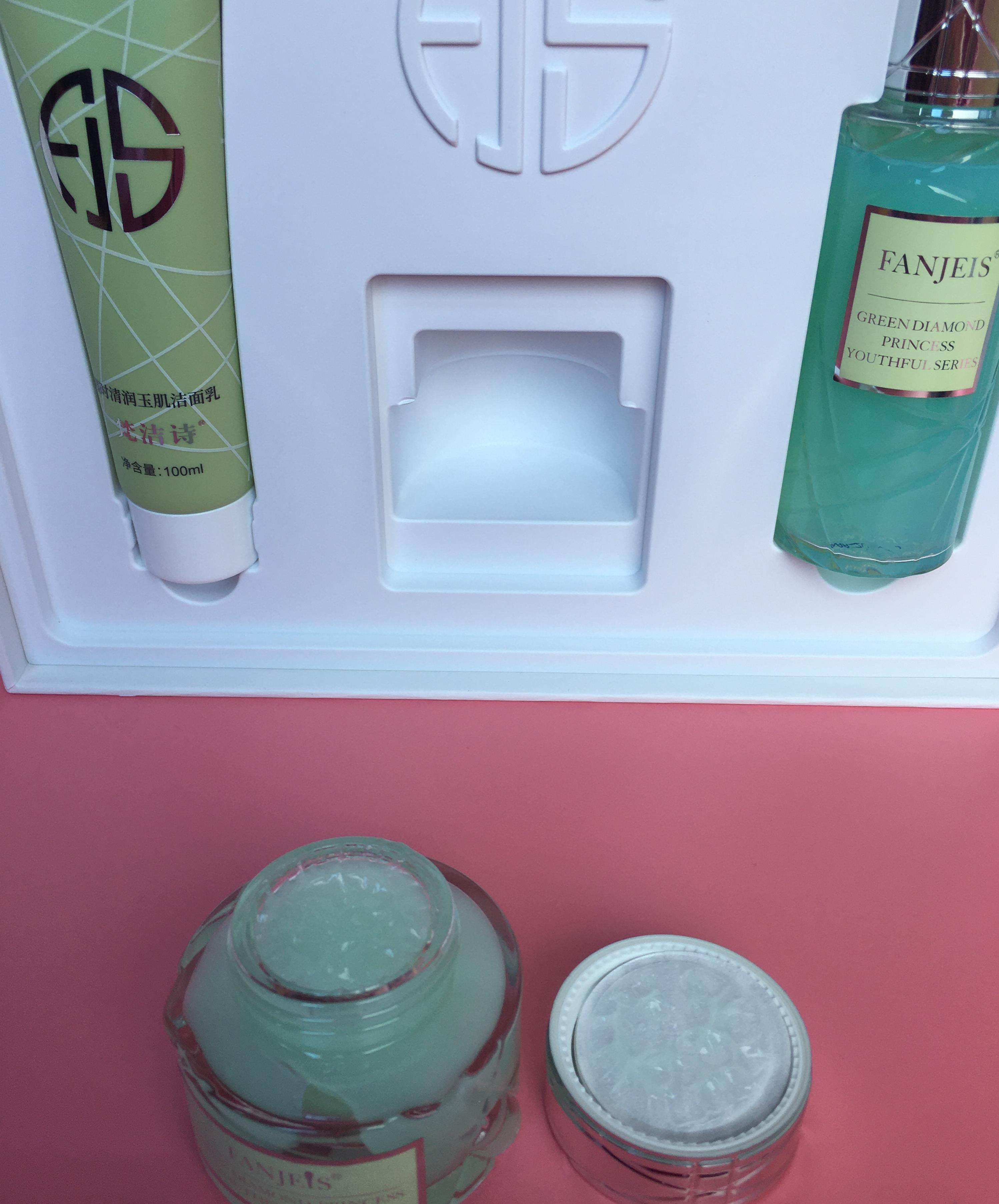 梵洁诗绿钻套盒三件套 清洁补水保湿控油平衡水油 任意三样团购价