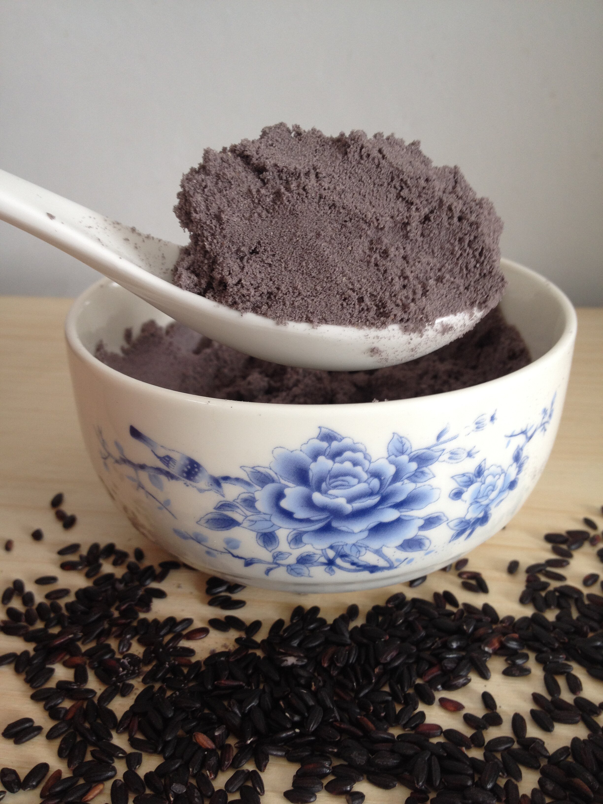 沂蒙山现炒现磨原生态熟黑米粉黑米代餐粉即早餐天然粉粉食品