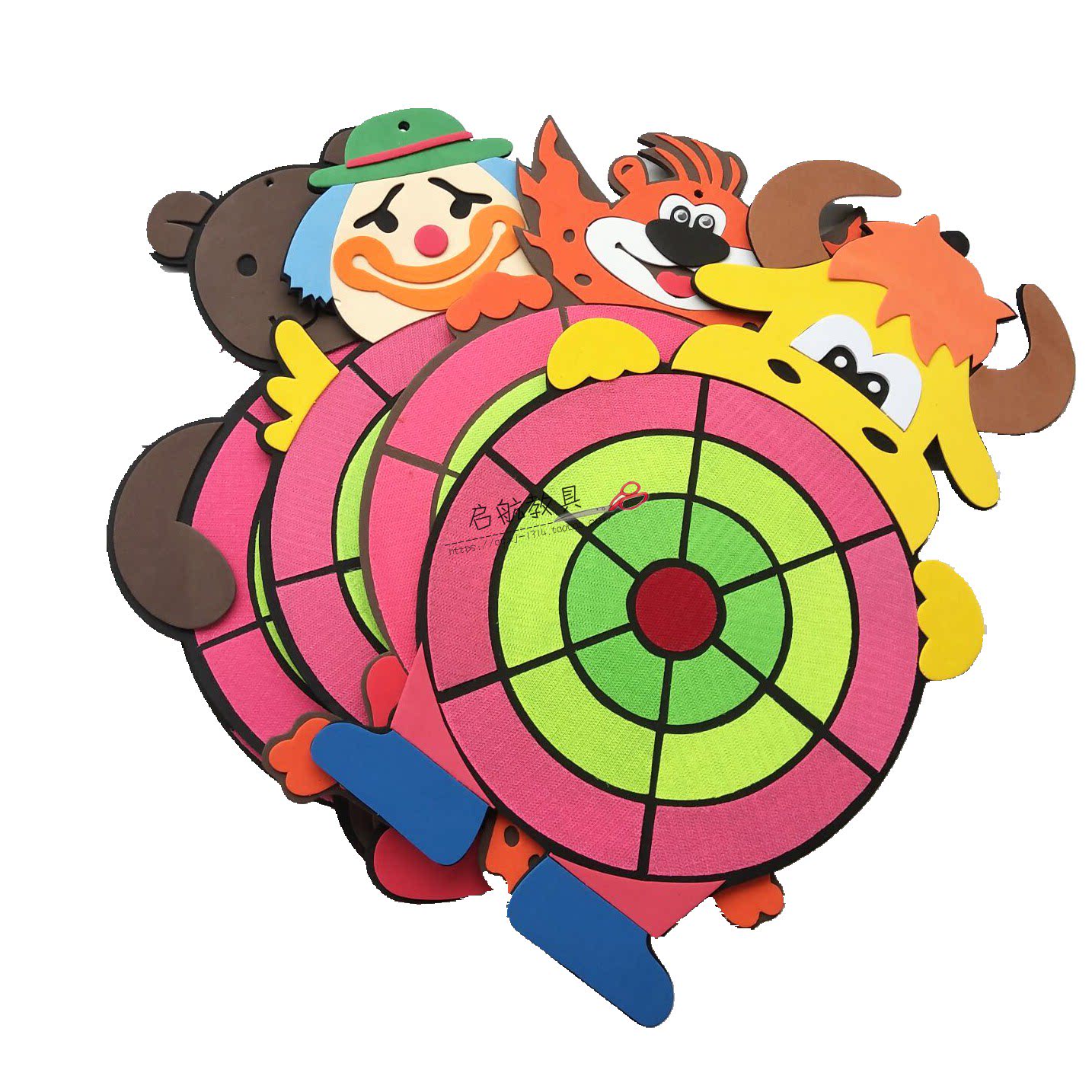 投掷热卖幼儿园运动玩具儿童扔球沙包卡通粘耙飞镖