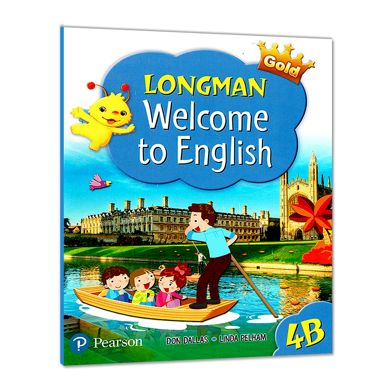 新版香港朗文小学英语教材 longman welcome to english 4b gold新版