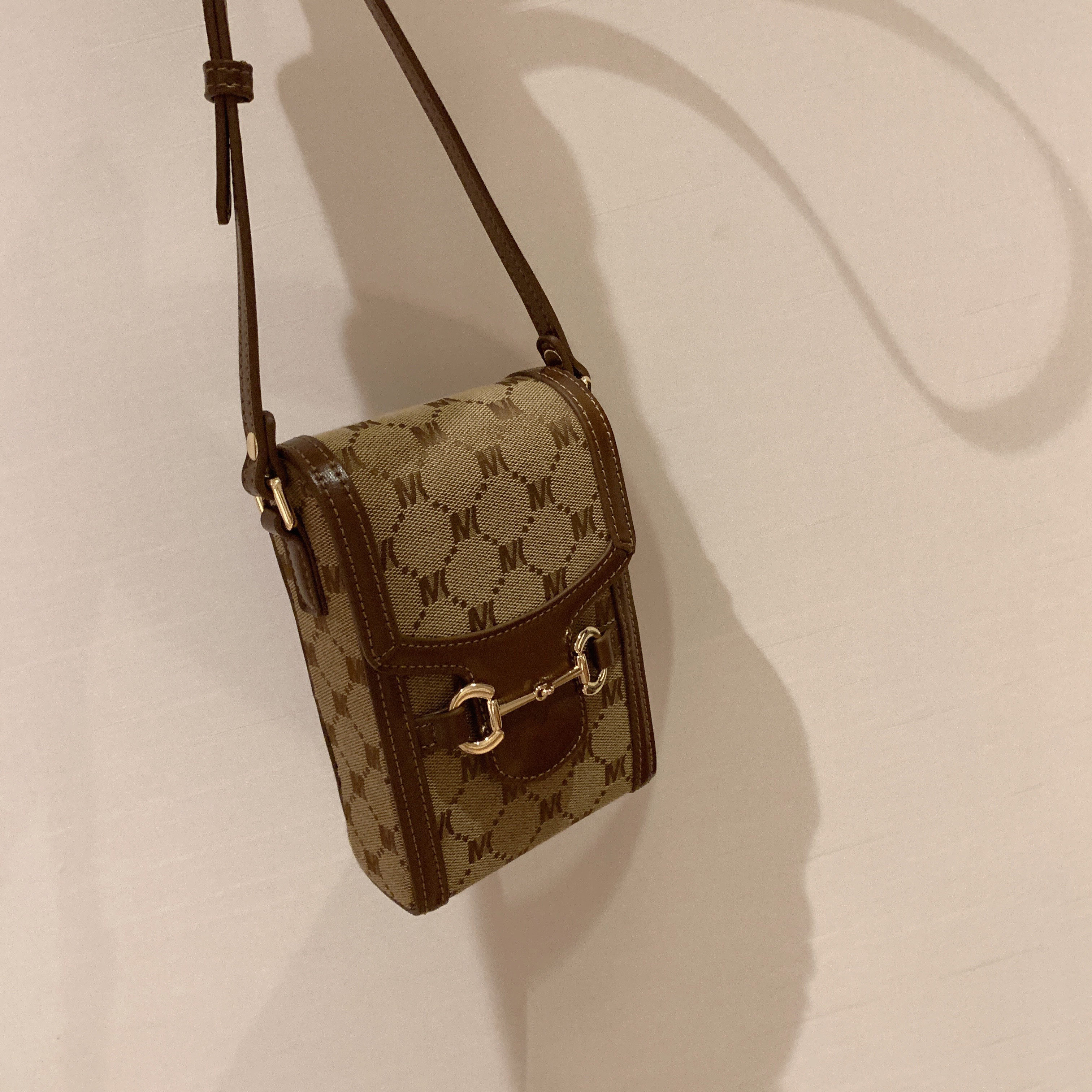 法国miocrakoly兰开斯特王朝提花手机包包女单肩女士包袋