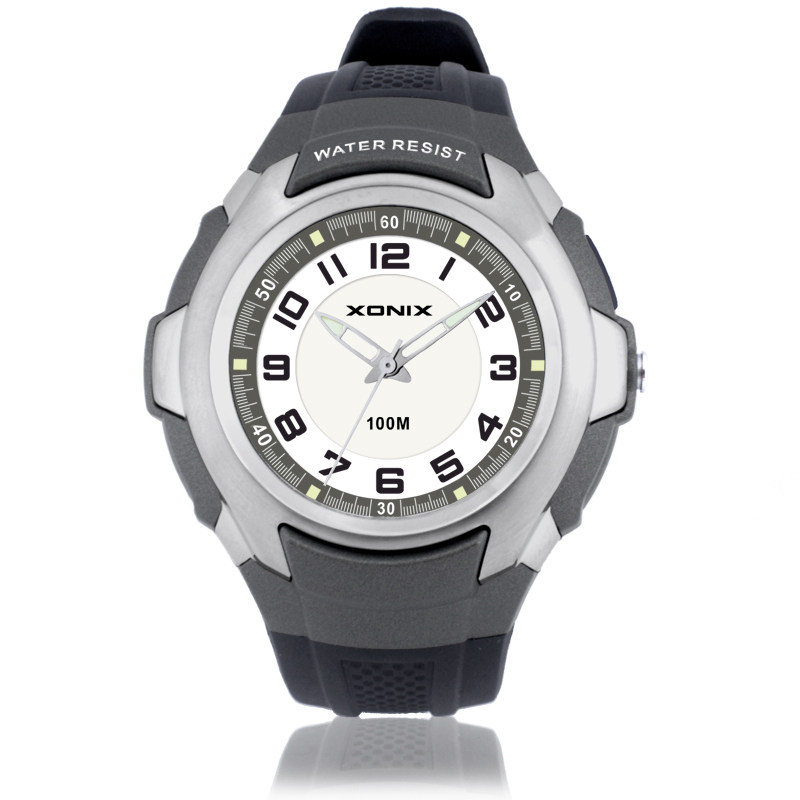 xonix精准青少年手表防水夜光指针式初高中学生石英国产腕表
