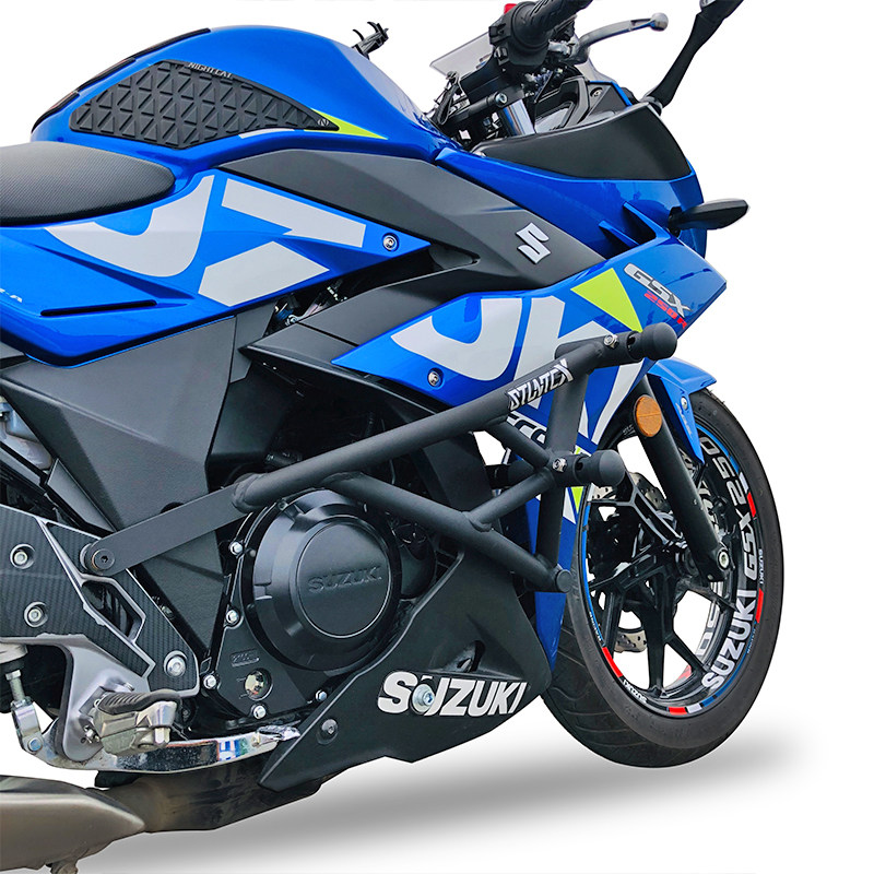 护杠适用gsx250r竞技改装保险杠防摔架摩托车防摔球护