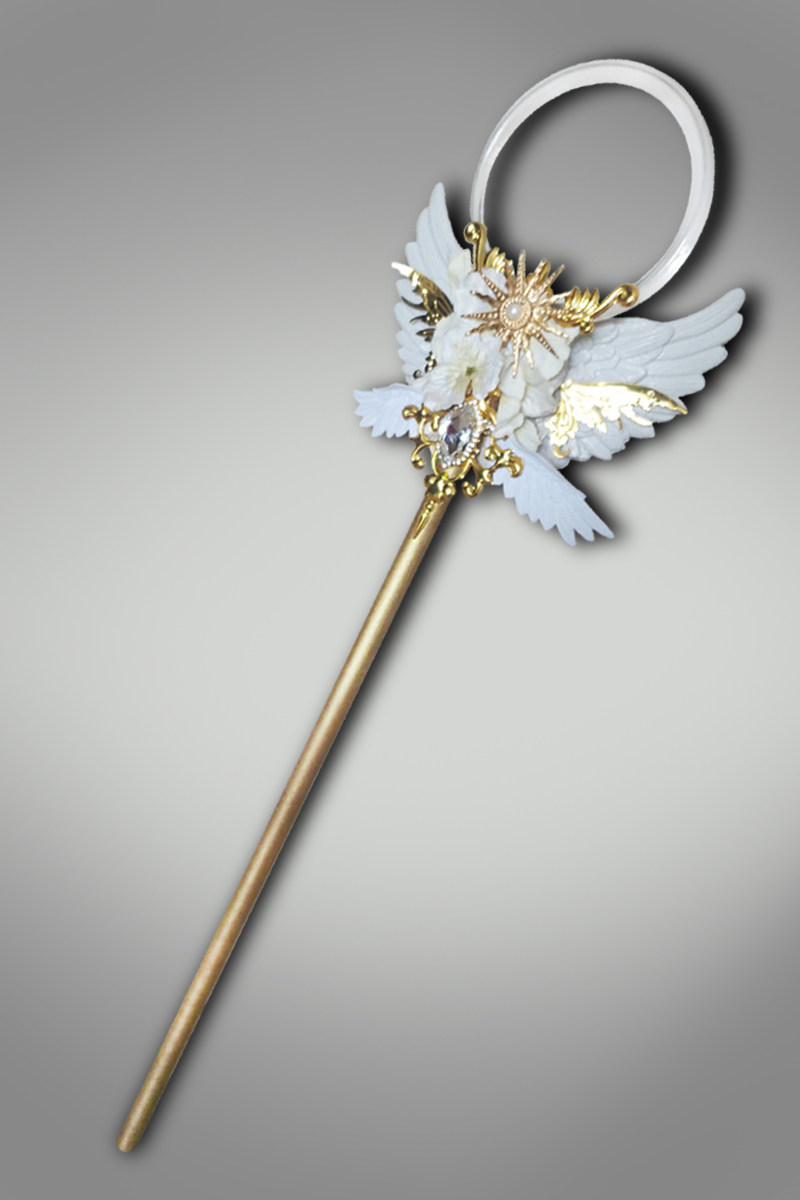 小红书新娘手杖结婚礼现场手持道具可定制lolita手杖权杖漫展cos