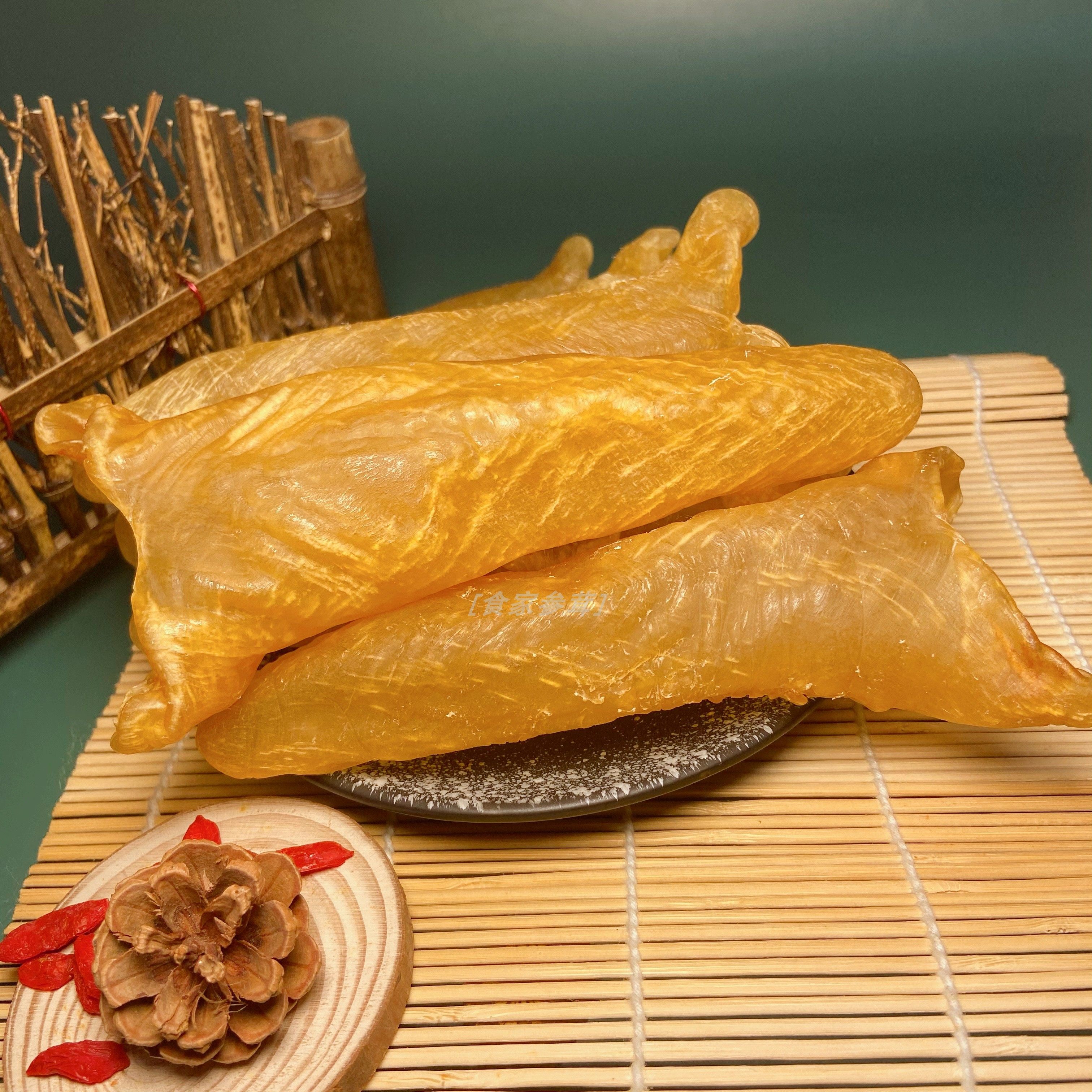 陈年鱼胶黄花500g18头花胶干货正品深海海花花胶