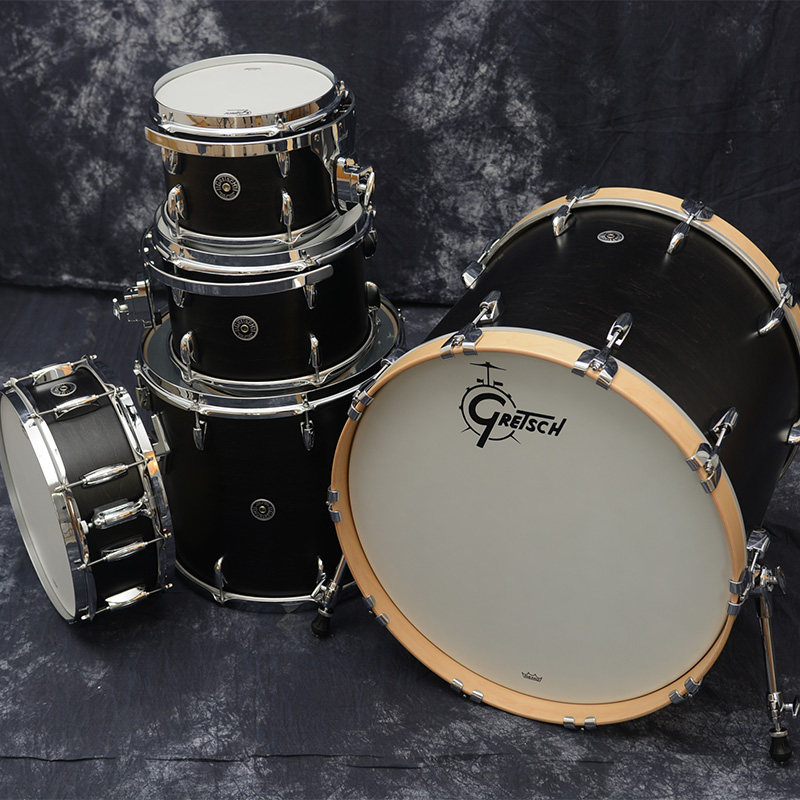 美产gretsch格瑞瑞驰布鲁克林系列檀色冰蓝喷漆专业架子鼓