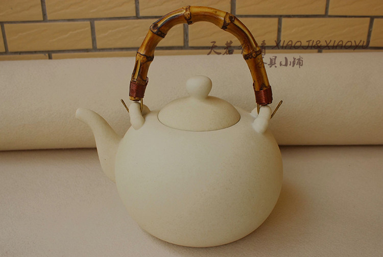 天若有情台湾衡连茶具配件原装陶壶陶制烧水壶吊月壶茶壶
