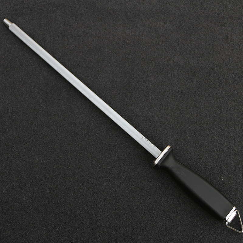 磨刀棒屠宰专业商用德国细纹圆柱形12寸菜刀刀棍家用厨房磨刀棍