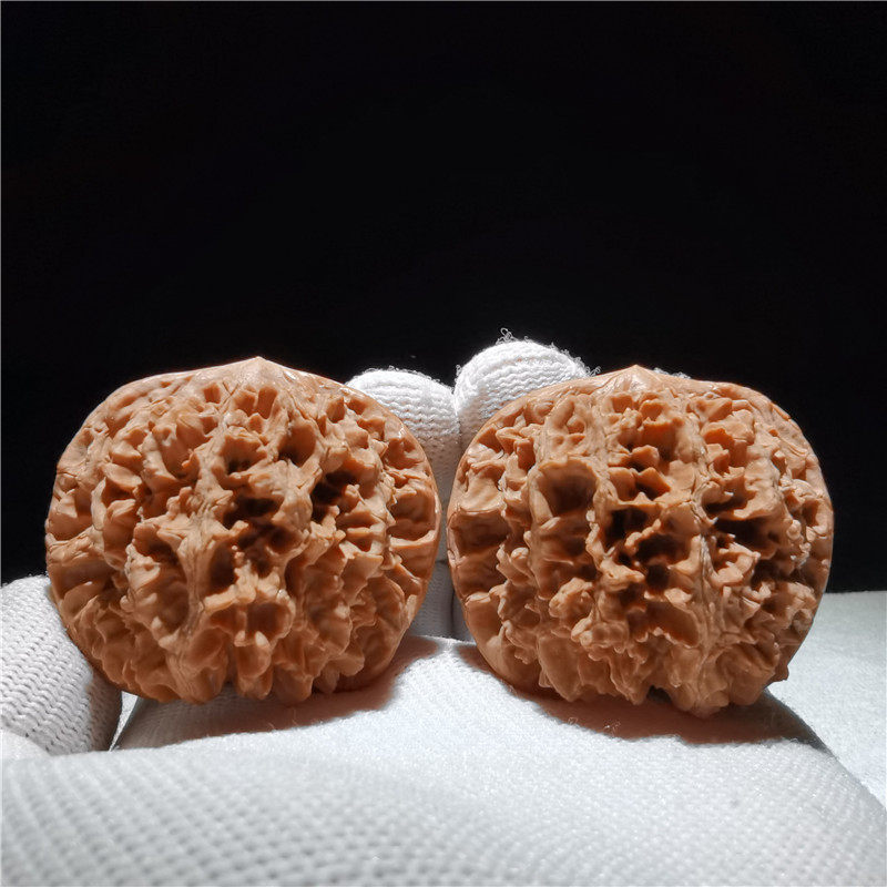 精品涿鹿实物石实物核桃中华文玩狮子头帝王野生佛珠