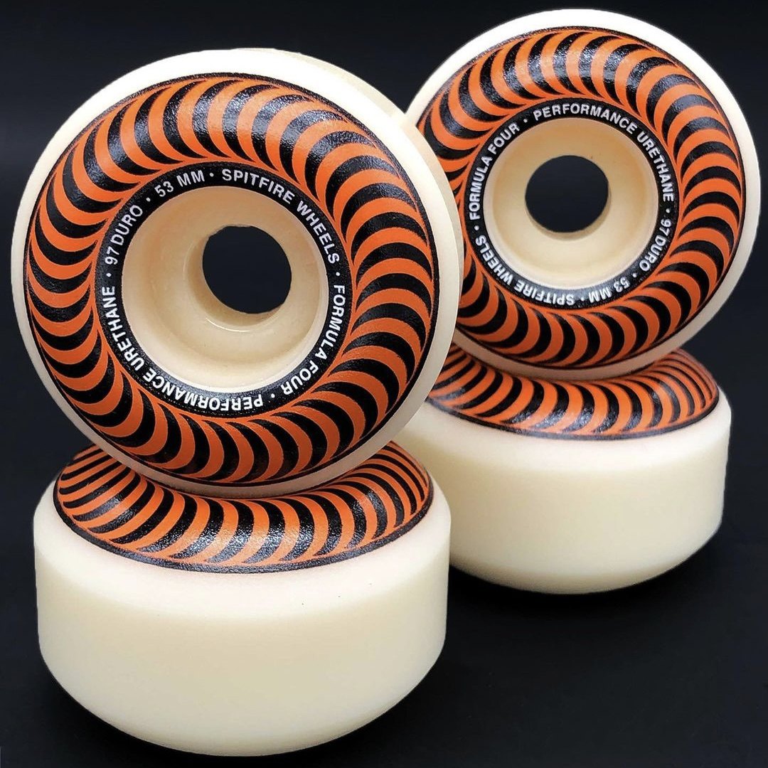 美国进口spitfire小火滑板轮子正品保障f4动作滑板轮子