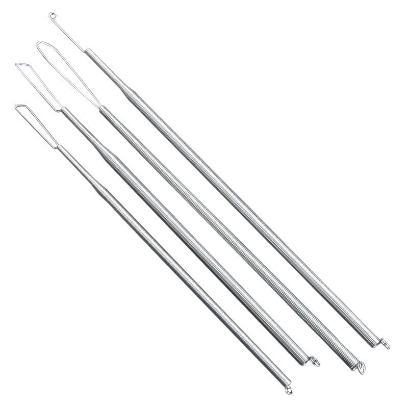 拉门弹簧自动关门神器强力拉力拉簧带钩拉伸闭门防风钩子纱门弹黄 - 