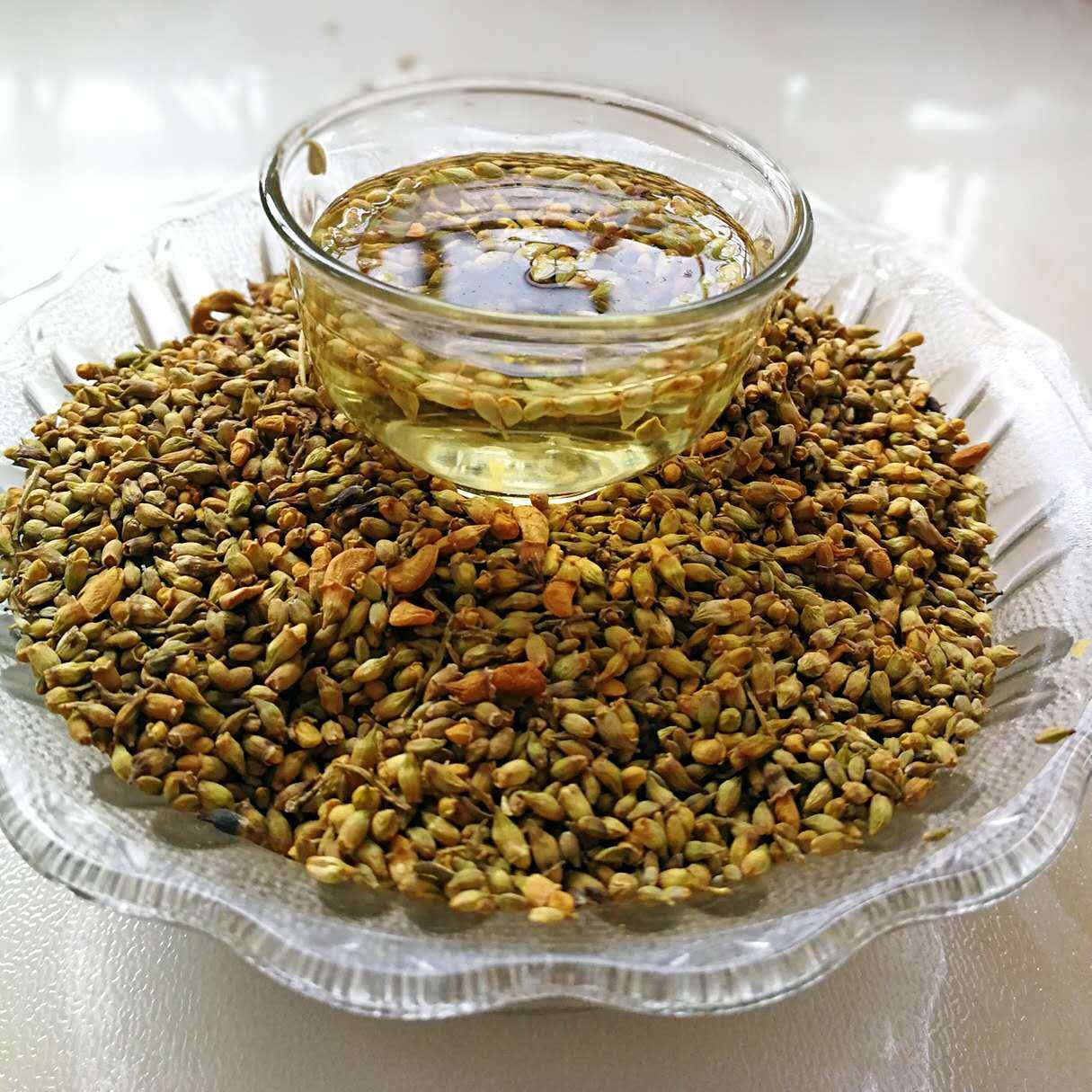 18年新货槐米茶槐花米国槐茶叶槐米中药材国槐【炒熟】500克包邮