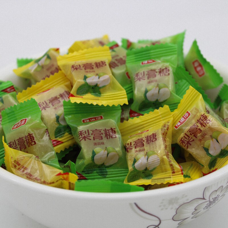 零食何大宝正宗板糖糖砂润喉大宝手工清凉季百草糖果