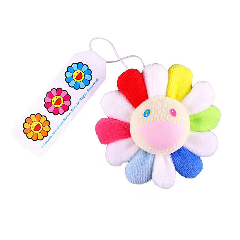 日本正品新色村上隆太阳花华晨宇王一博七彩小花胸针挂件挂饰