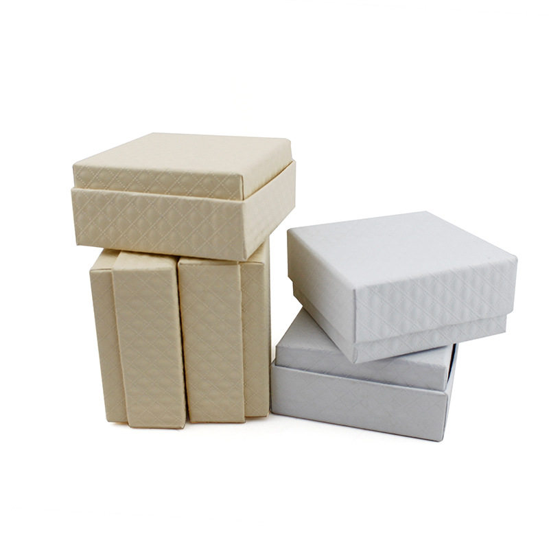 简约钻石首饰盒项链戒指饰品包装盒天地地盖欧式首饰盒