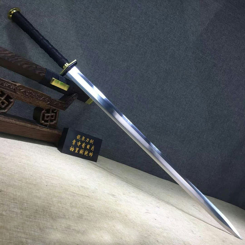 龙泉胜武堂宝剑全手工秦剑汉剑六面猛钢唐剑宝剑收藏摆件未开刃