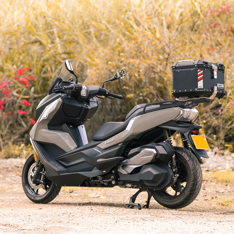 loboo萝卜踏板踏板车车尾改装宝马c400xc400gt尾箱摩托车尾箱