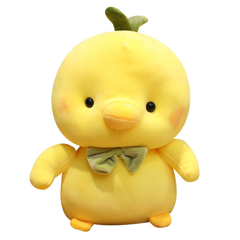 可爱小黄鸡毛绒玩具抱枕公仔鸡仔大号玩偶小萌鸡布娃娃超萌迷你