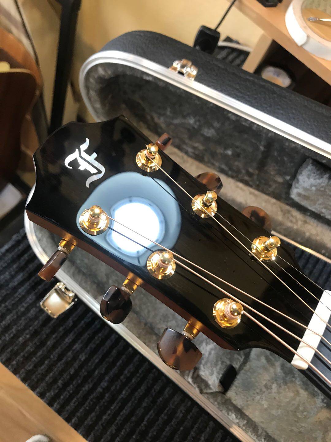 潇潇指弹捷克手工全单furch民谣吉他吉他-民谣吉他