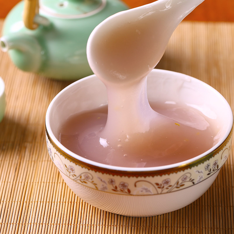 藕粉杭州产自三家村速溶桂花莲子西湖藕粉