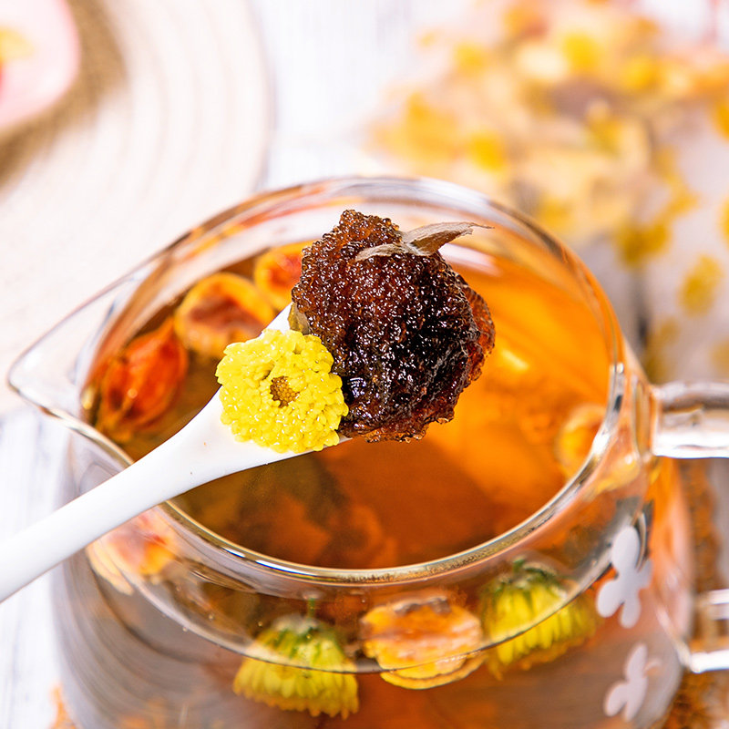 胖大海菊花茶罗汉果组合养生茶非润喉清肺护肝养生茶