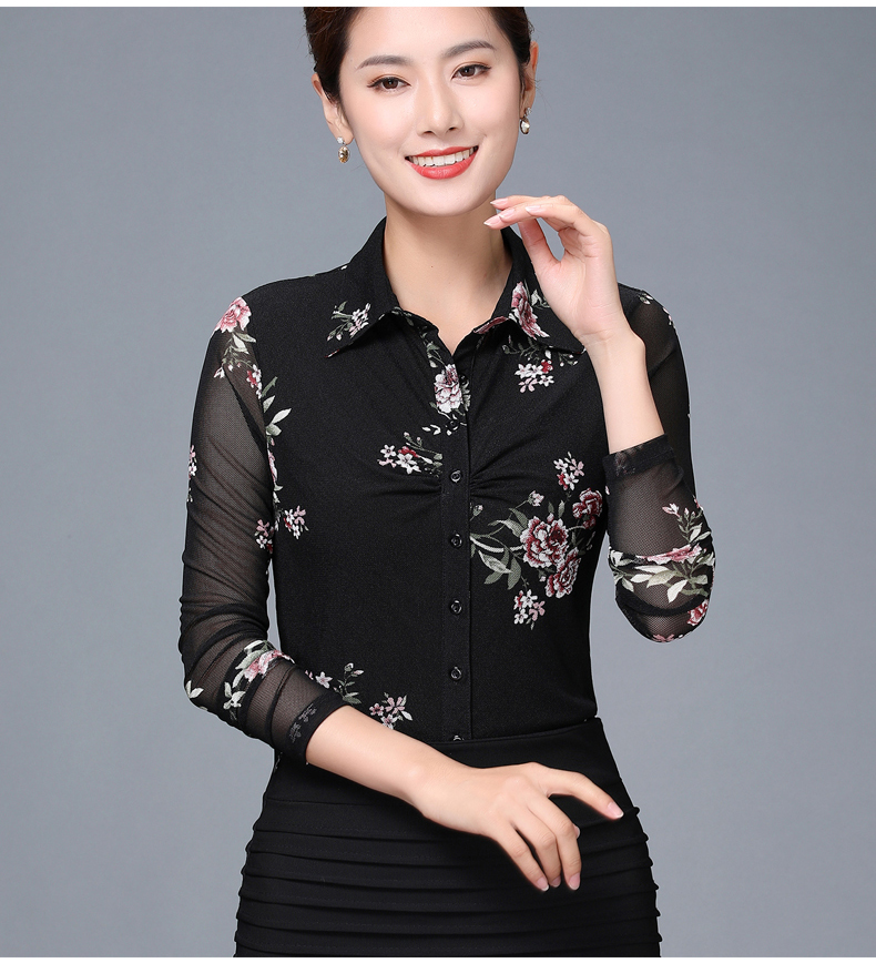 声雨竹2020春秋款女装专柜正品牌国内代购中年打底衬衫衣清仓折扣