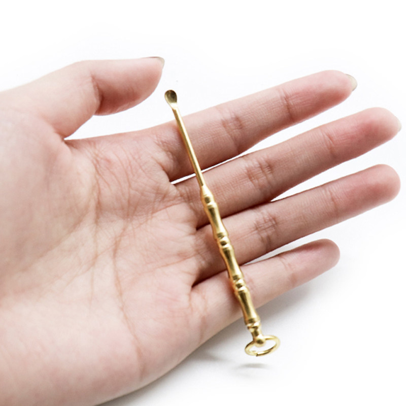 老城创意手工铜掏耳勺