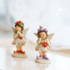 Country courtyard gardening home decoration super cute cartoon cute flower fairy angel small baubles elf decorations Country courtyard gardening home decoration super cute cartoon cute flower fairy angel small baubles elf decorations
