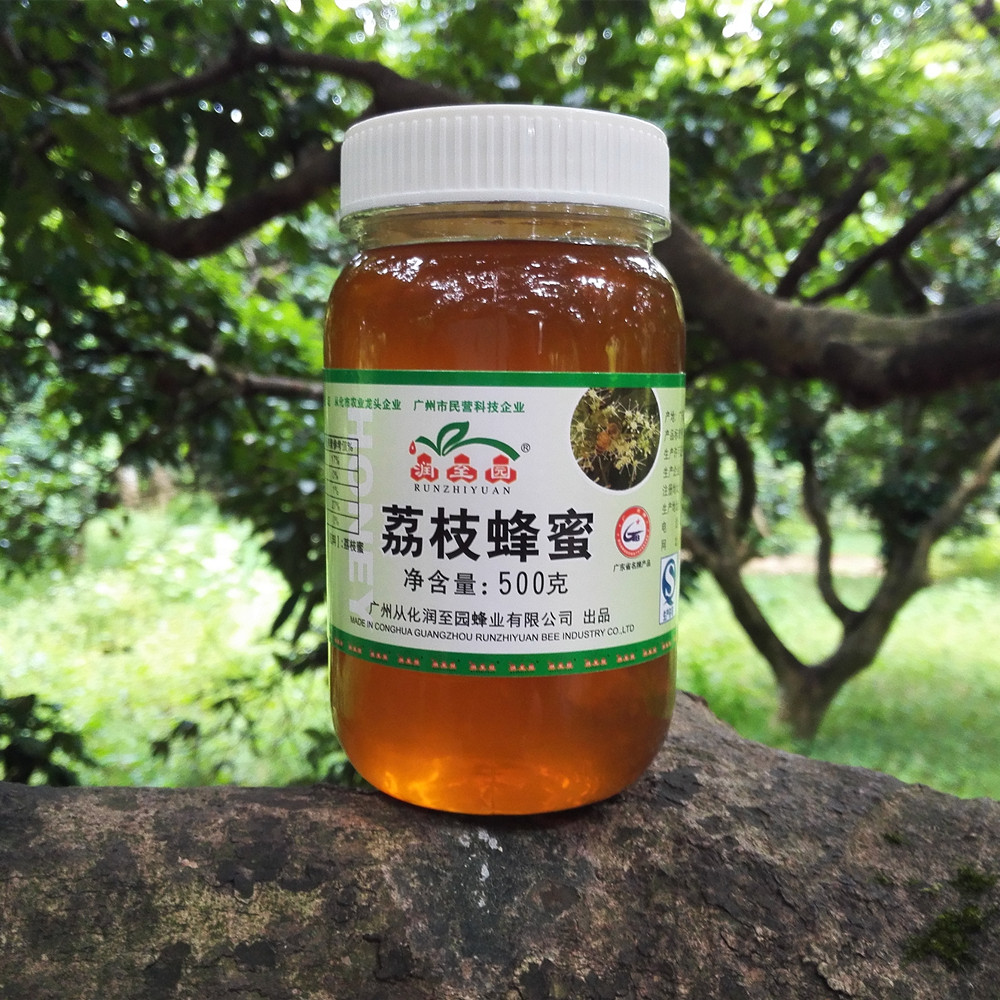 荔枝广东从化蜂蜜500g纯天然农家自产加工土蜂蜂蜜