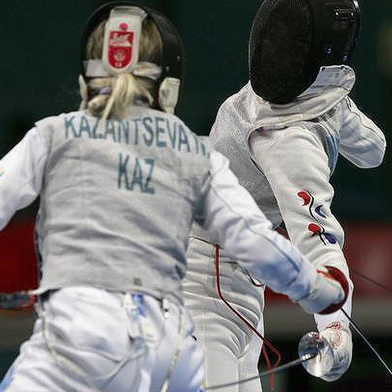 印字比赛击剑花剑金属重剑背贴可比标准字体花剑剑服