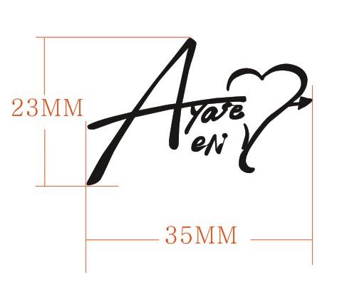 lovelive南小鸟妮可真姬希绘理签名动漫周边手机电脑机箱金属贴纸